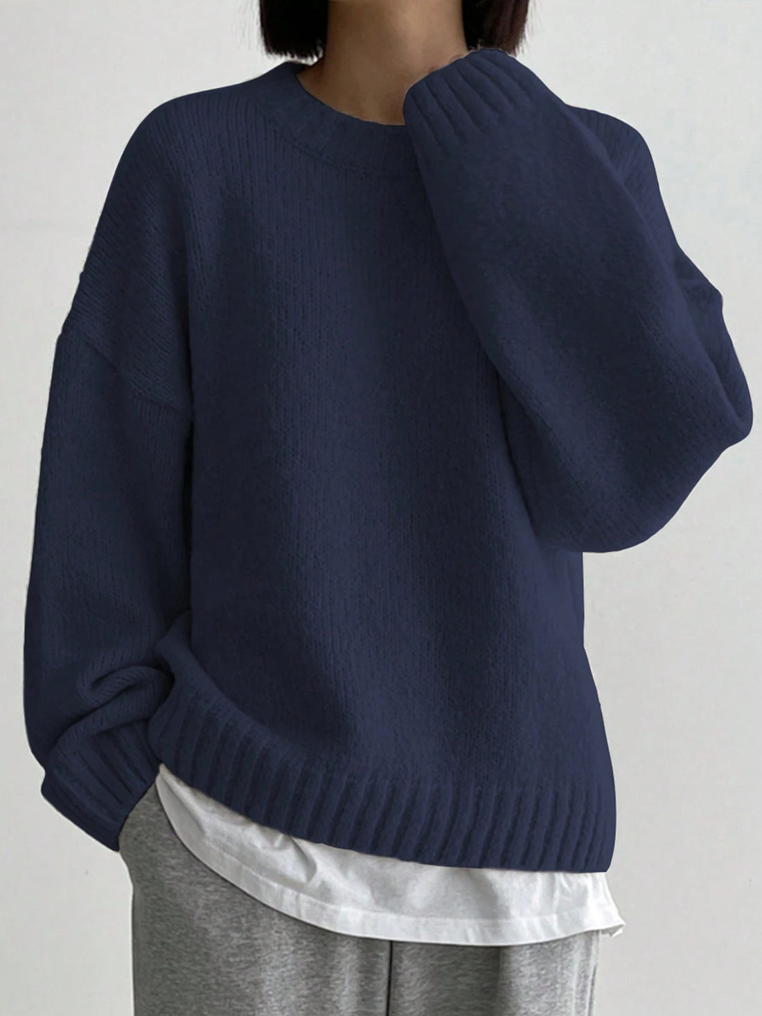 Jersey oversize en azul