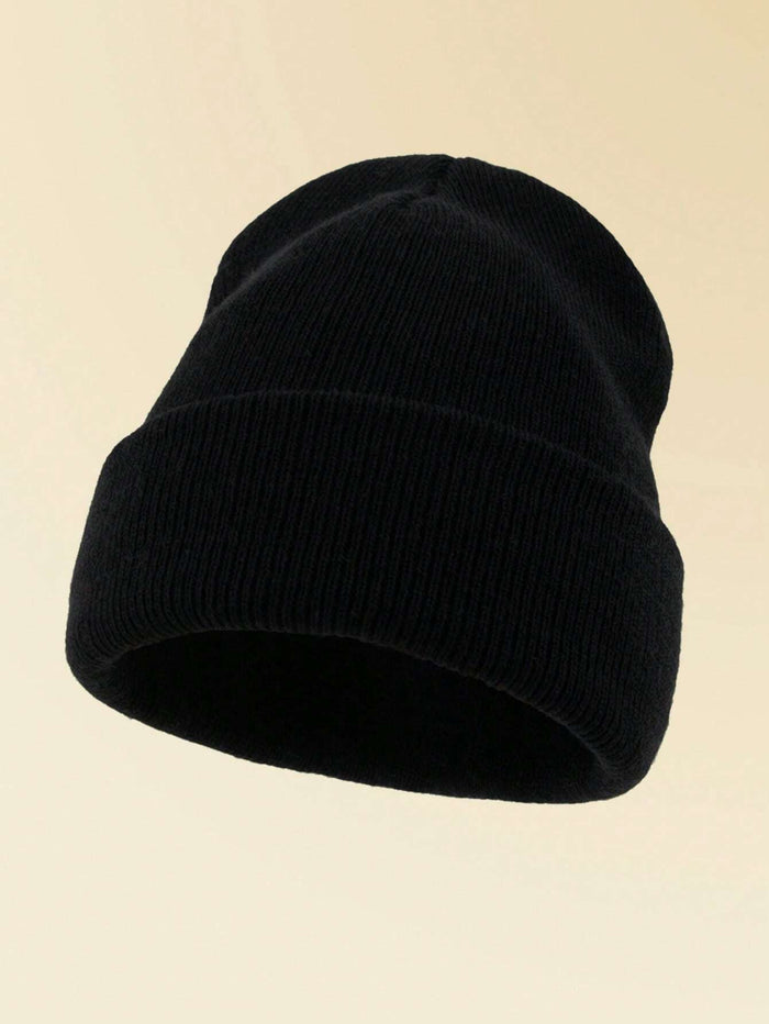 Gorro de punto en negro