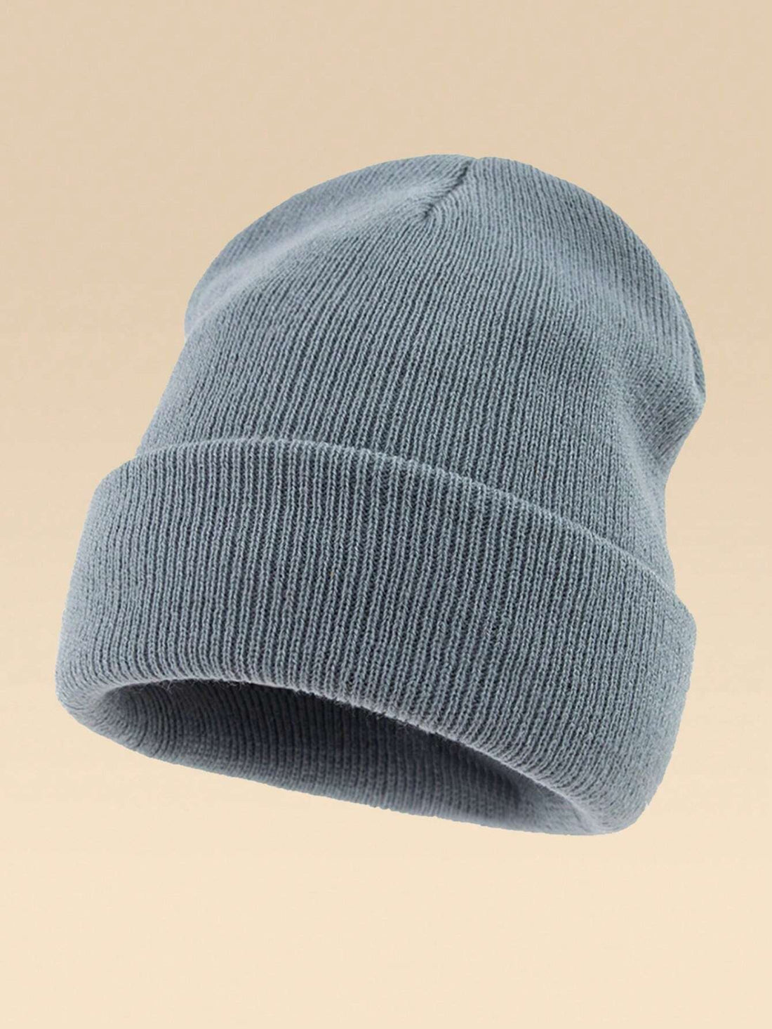 Gorro de punto en gris