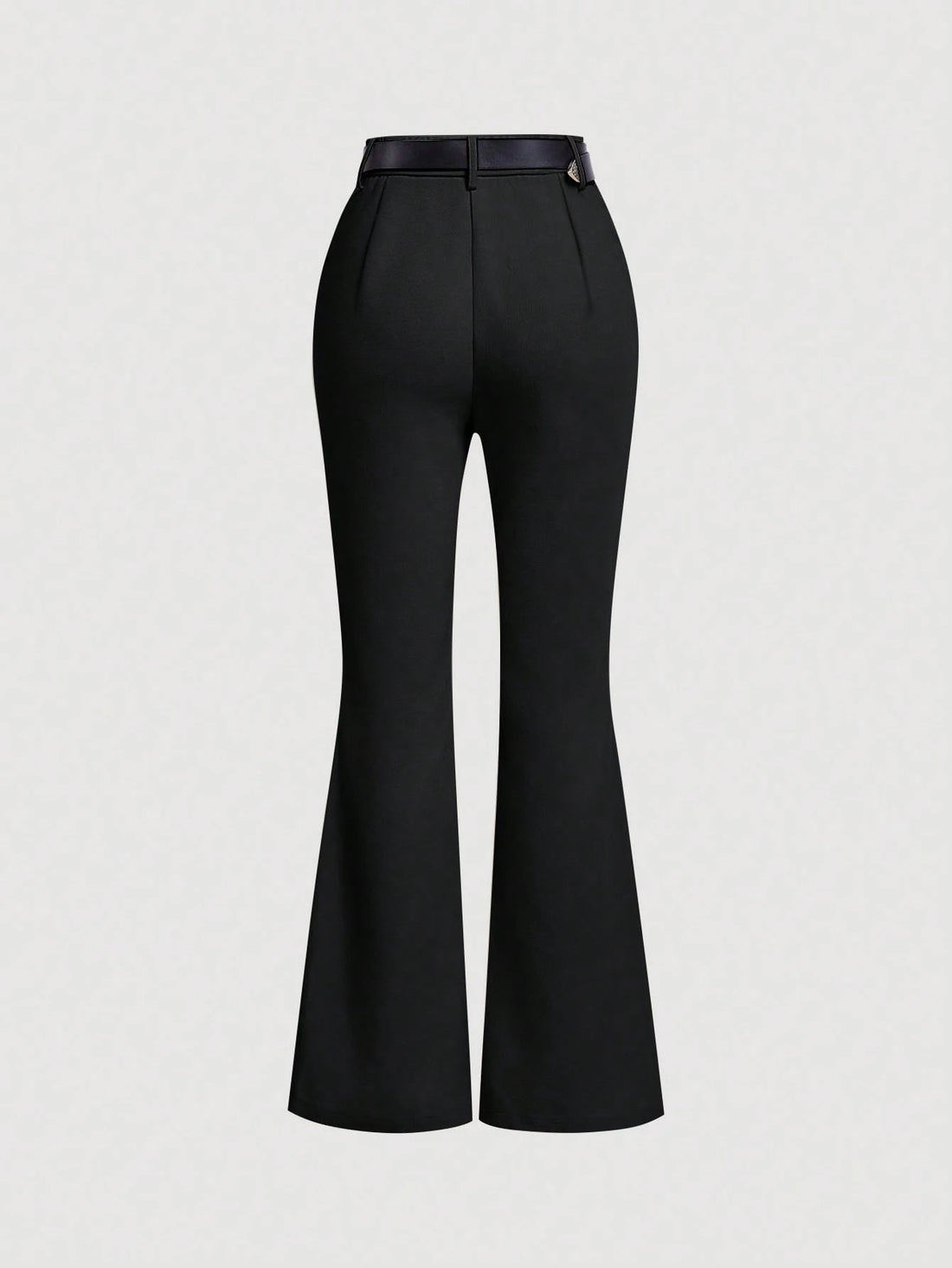 Pantalón acampanado en negro, vista 2