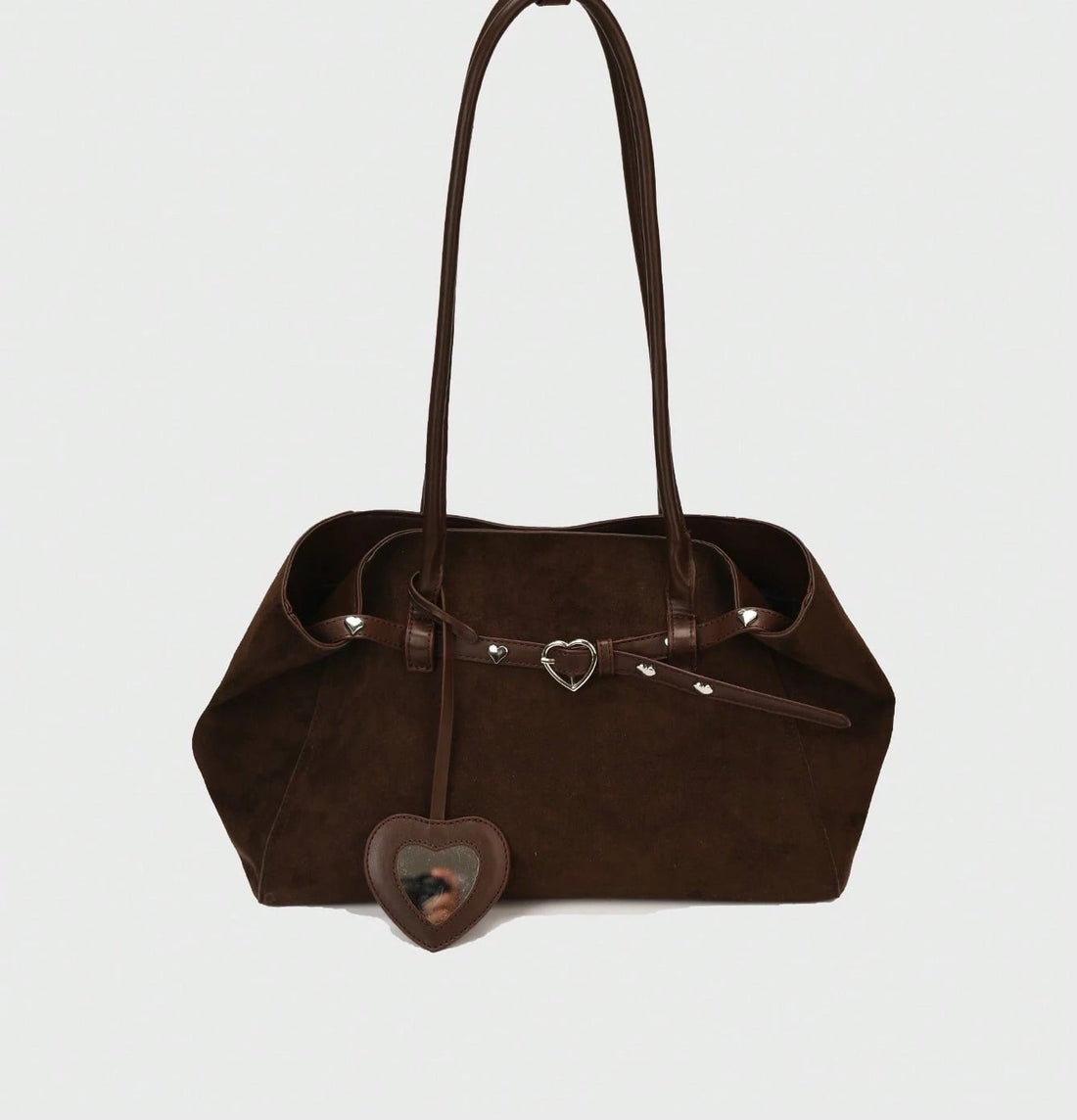 Bolso saco grande en marrón