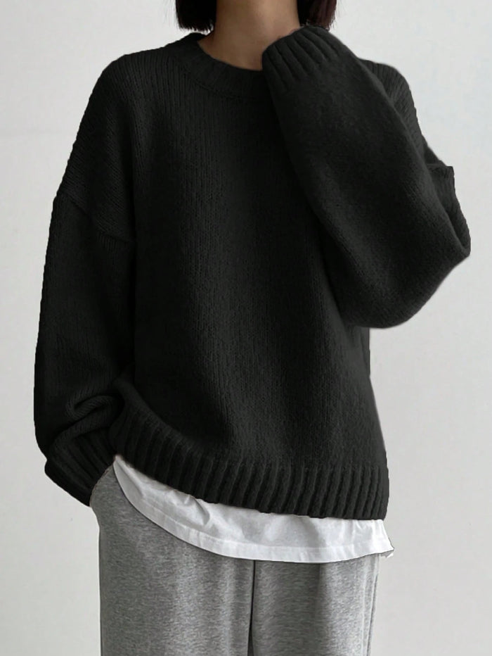 Jersey oversize en negro